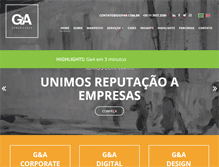 Tablet Screenshot of gaspar.com.br